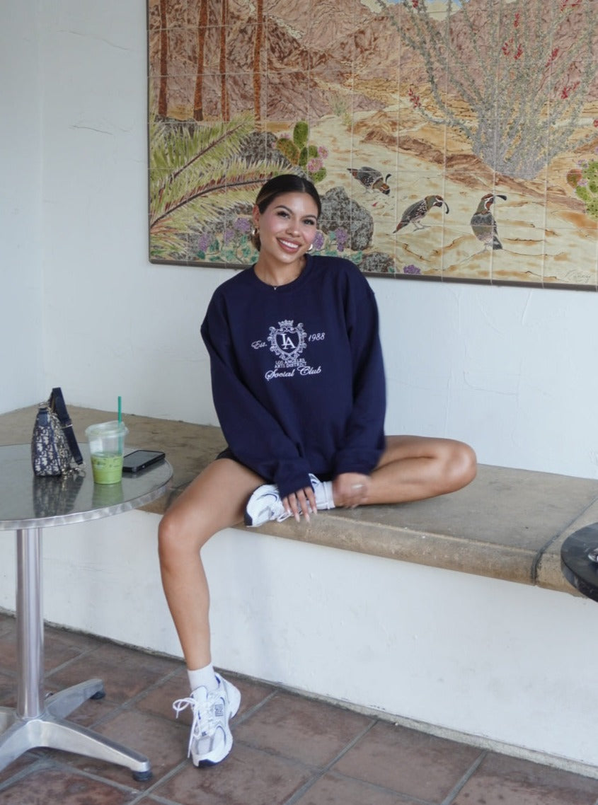 Social Club Sweatshirt | Navy