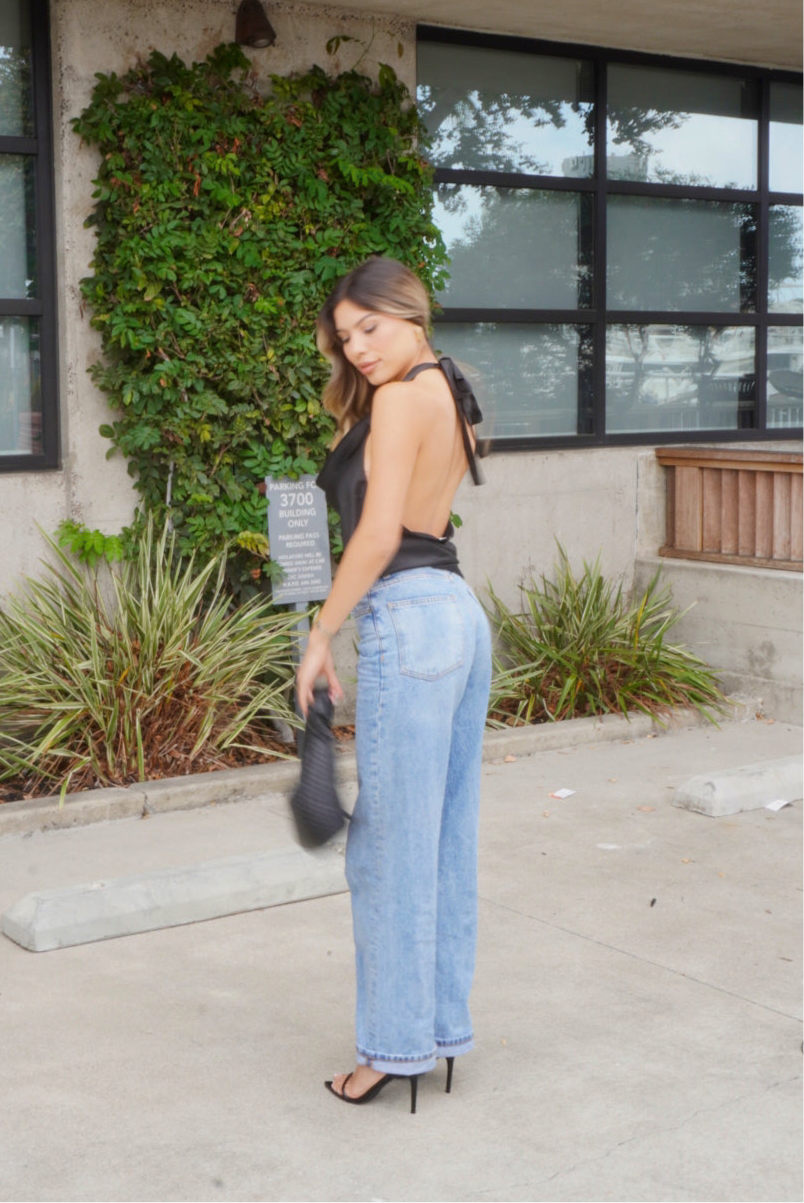 Dream Halter Top | Black
