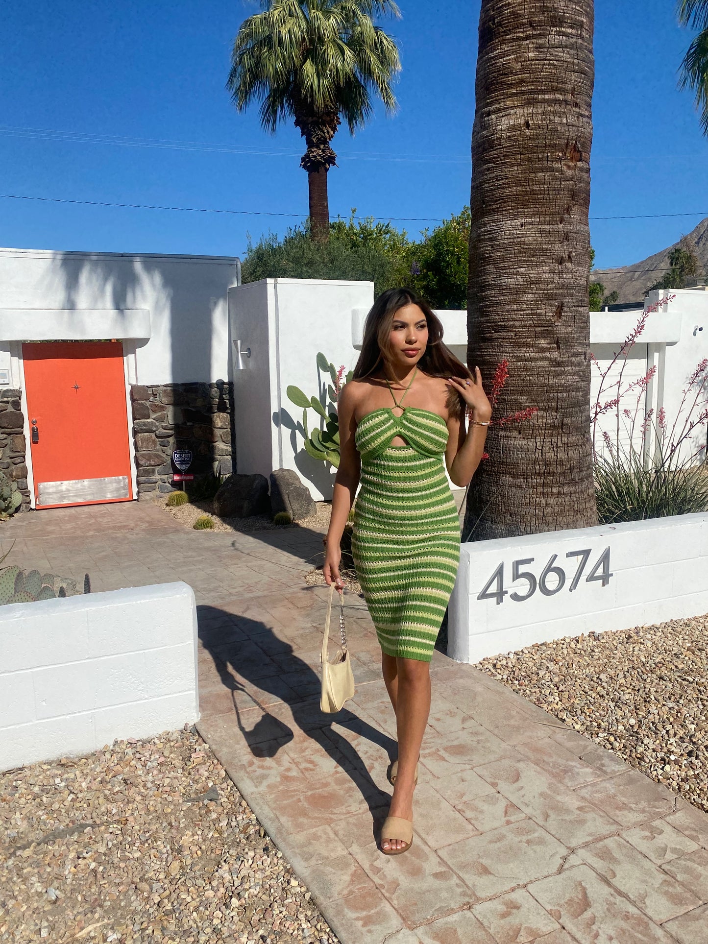 Cabo Knit Dress | Green