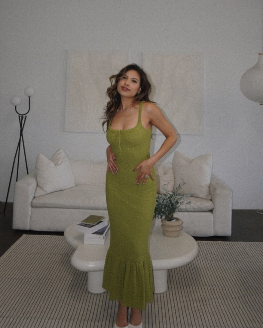 Camila Crochet Dress | Kiwi