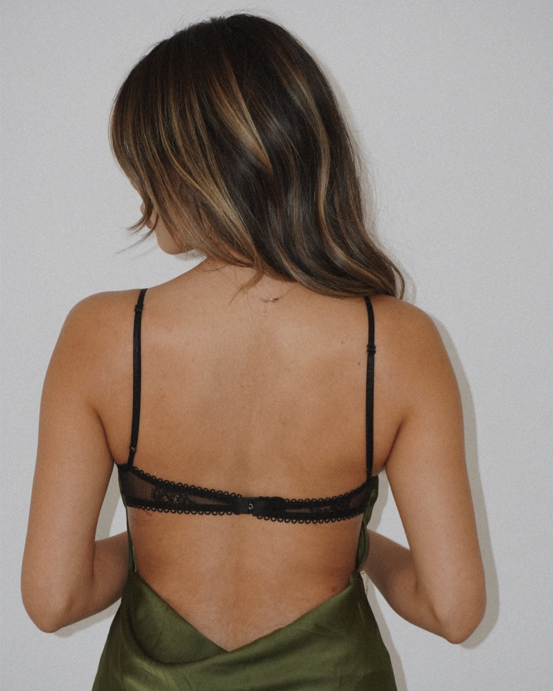 Ally Silk Dress | Emerald