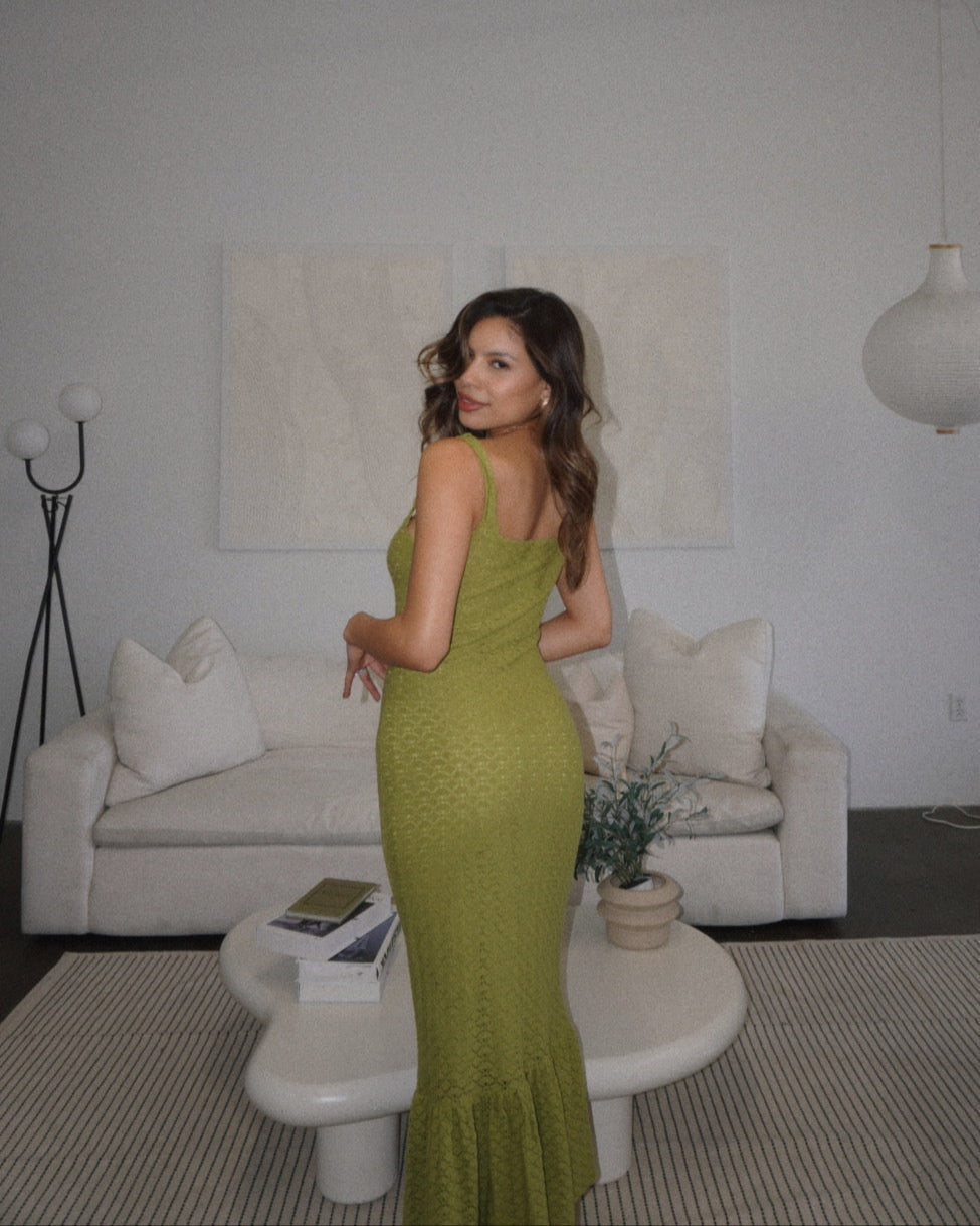 Camila Crochet Dress | Kiwi