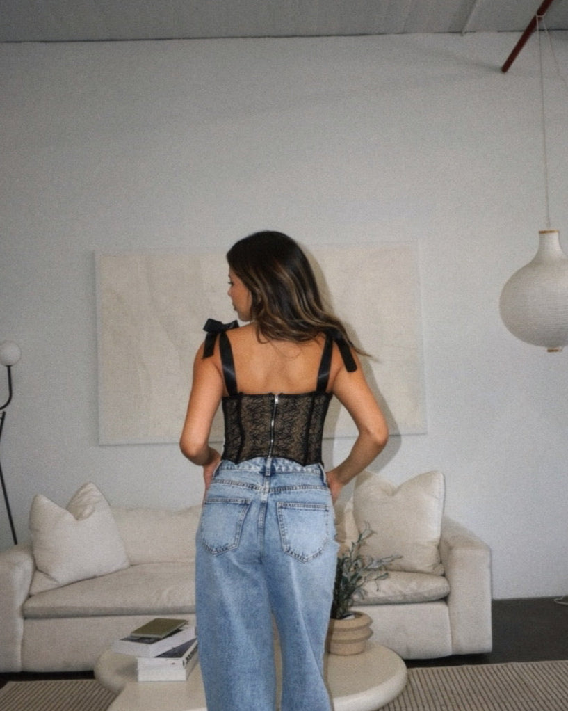 Flora Bow Top