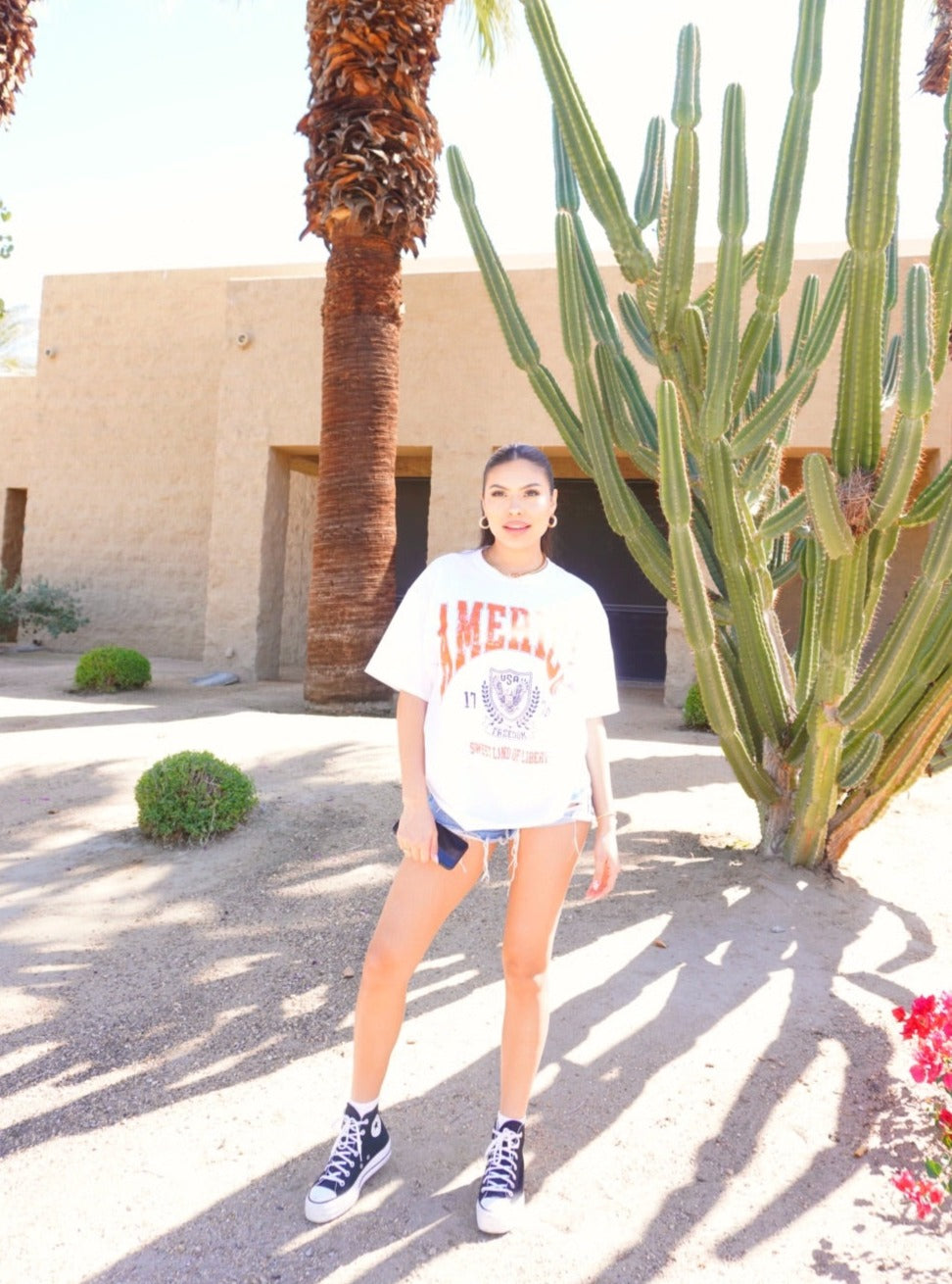 America Oversized Tee