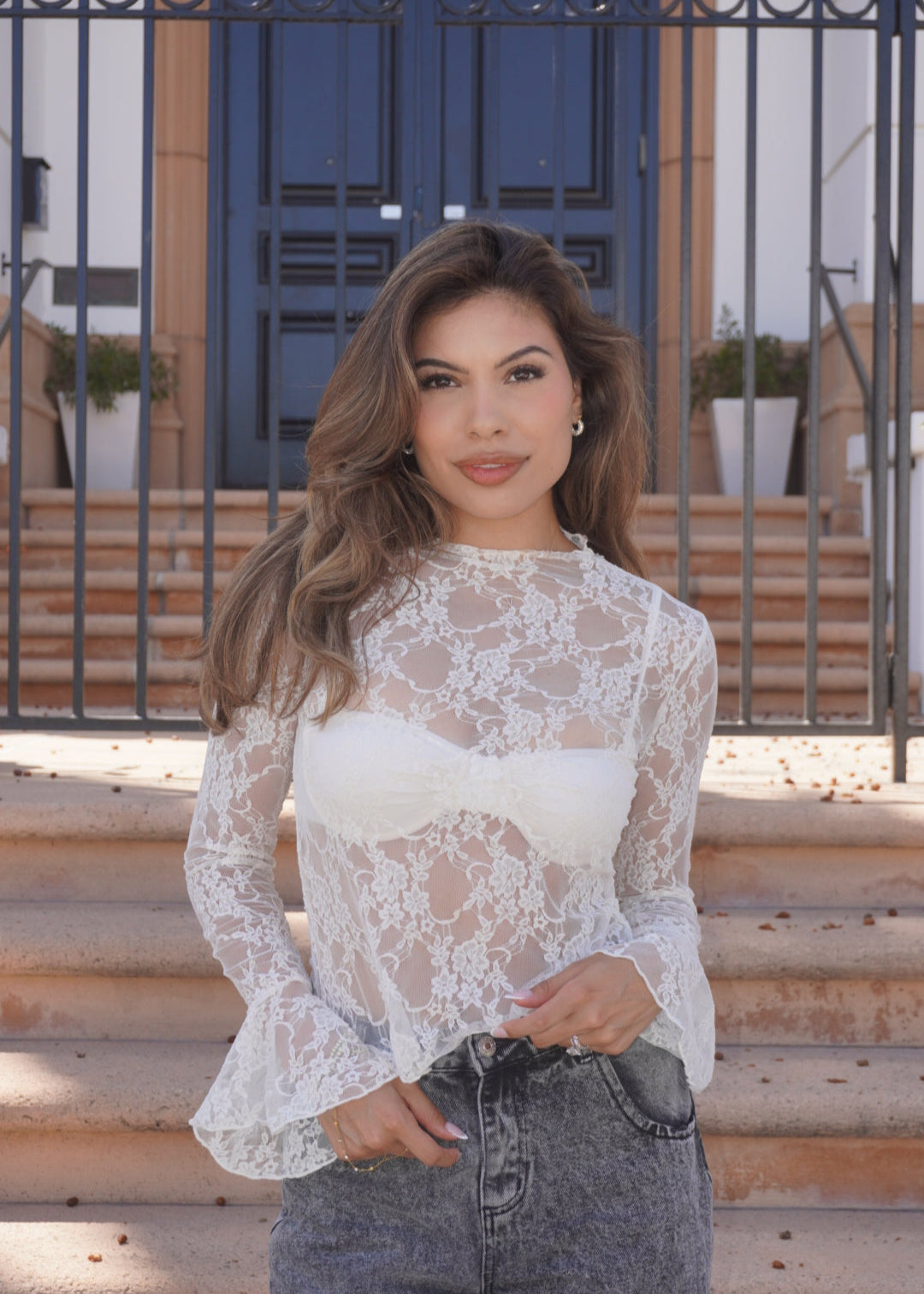 Haven Lace Top