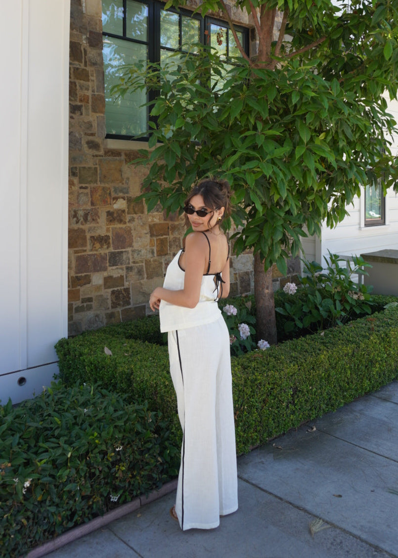 Rosie Linen Set | Cream
