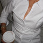 Stassie Button Up Top | White