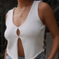 Cassidy Top | White