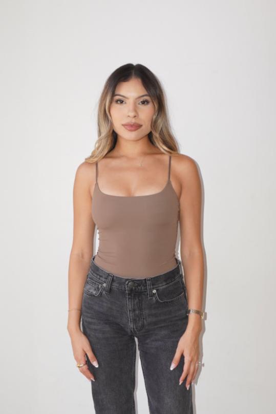 Gigi Bodysuit | Brown