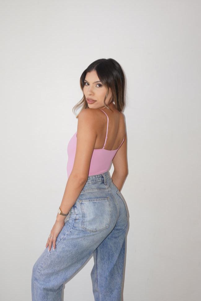 Gigi Bodysuit | Pink