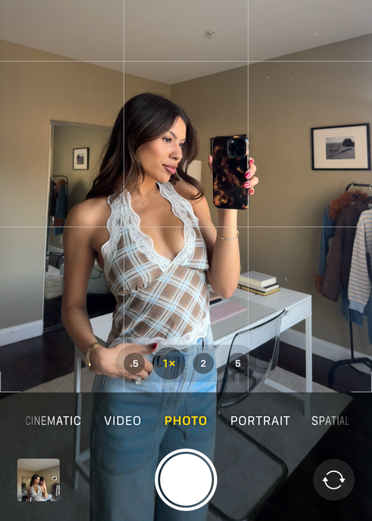 Chelly Lace Halter Top