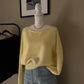 Malory Sweater | Butter Yellow