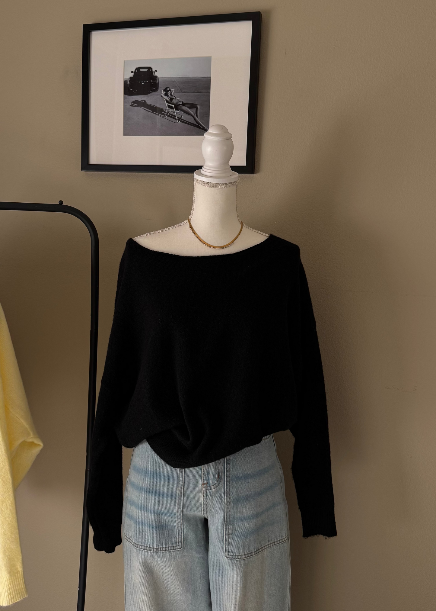 Malory Sweater | Black