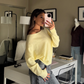 Malory Sweater | Butter Yellow