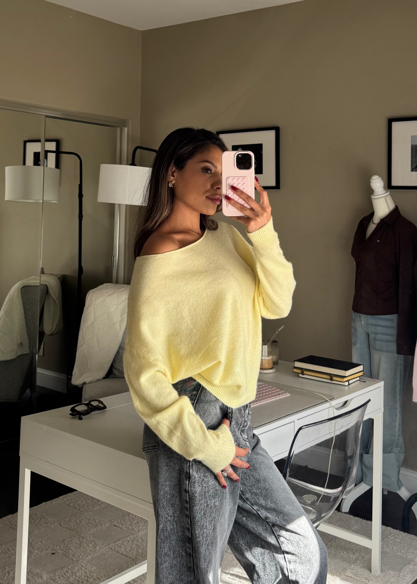 Malory Sweater | Butter Yellow