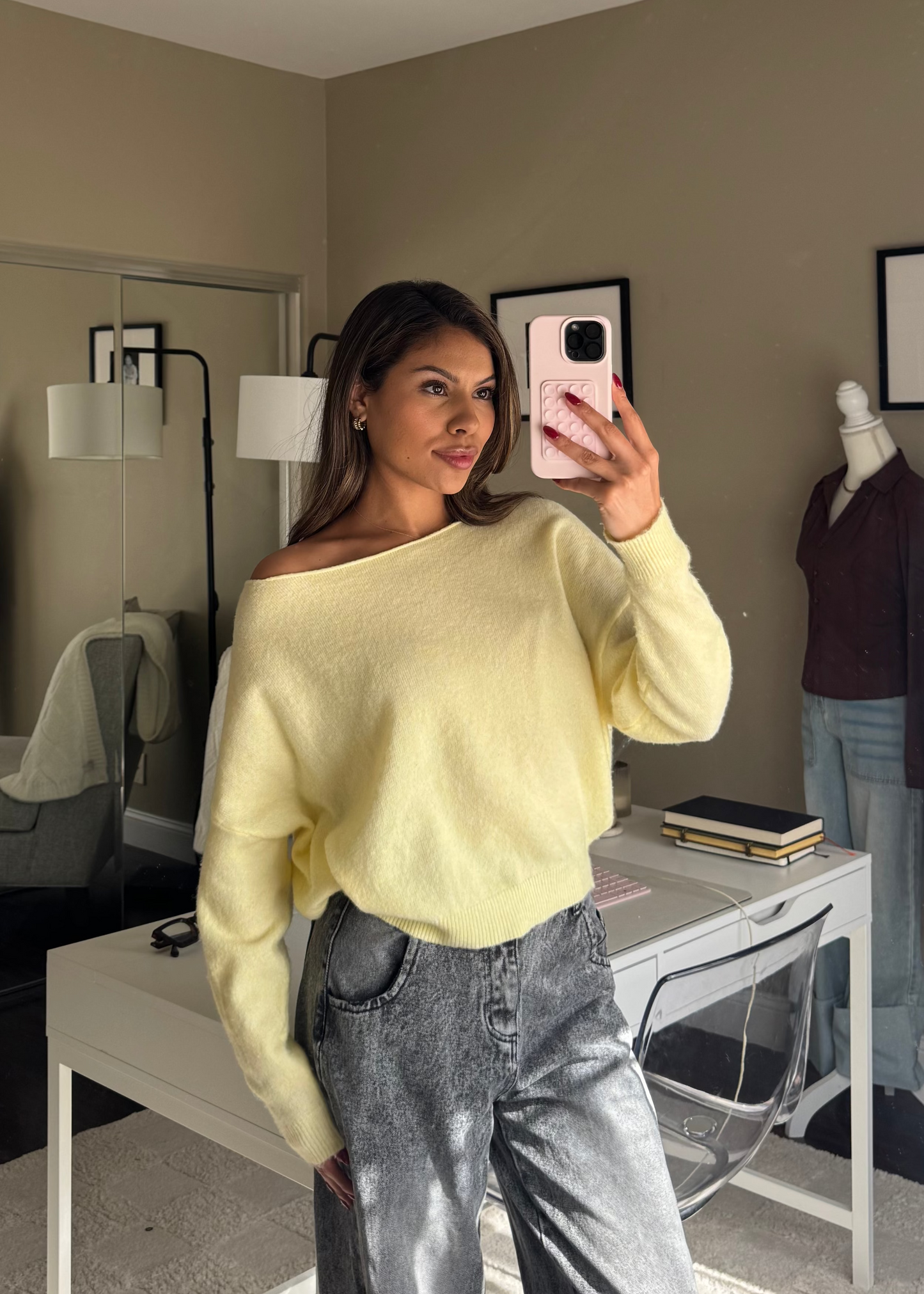 Malory Sweater | Butter Yellow