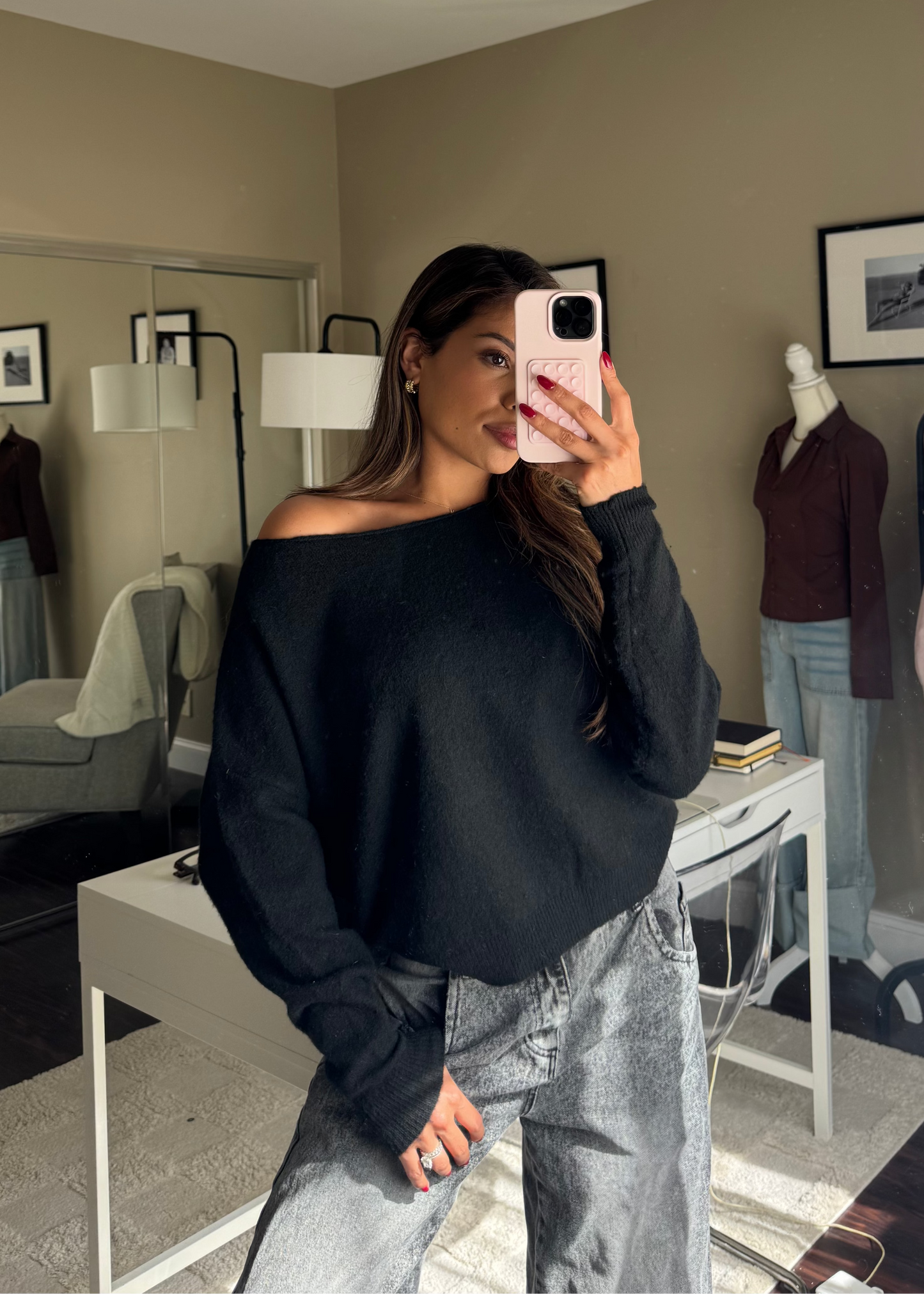 Malory Sweater | Black