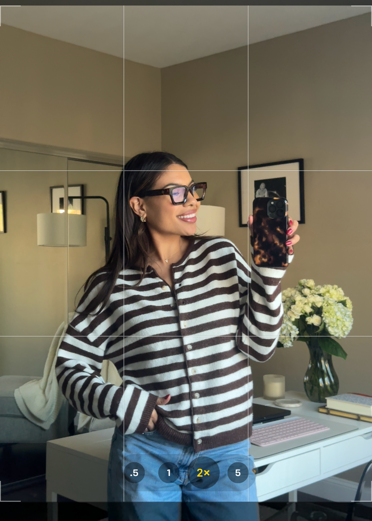 Dream Stripped Sweater | Brown