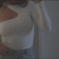 Lana Cutout Bodysuit | White
