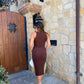 Tuscany Dress | Brown