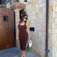 Tuscany Dress | Brown